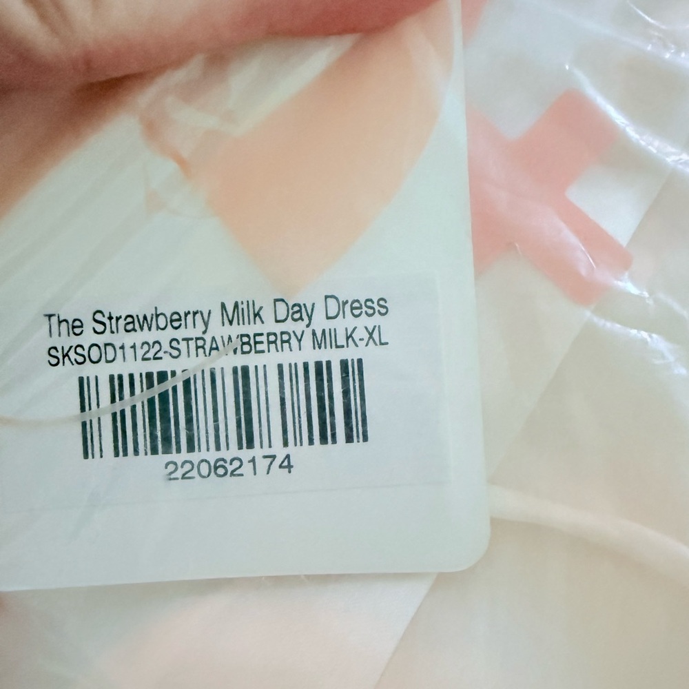 Selkie Strawberry Milk Day Dress - Pink